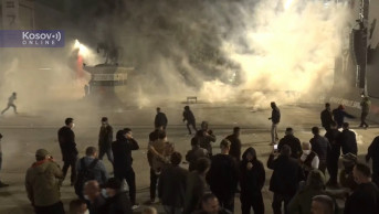 suzavac, sukob demonstranti, policija