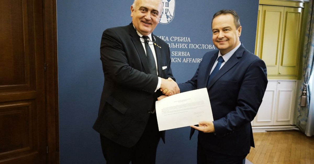 Lukas Rasulić počasni konzul Severne Makedonije u Srbiji - Kosovo Online