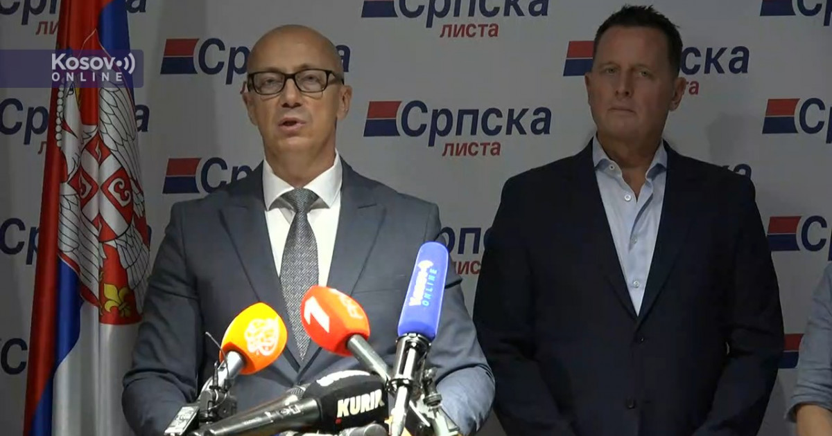 Gryne Rasik Rakić posle sastanka sa Grenelom: Naš jedini greh je što smo Srbi ...