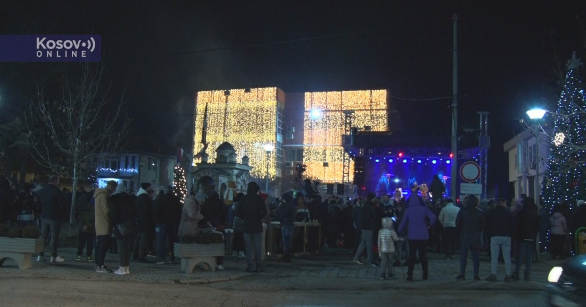 Srpska Nova godina u Gračanici dočekana uz vatromet i muziku Kosovo