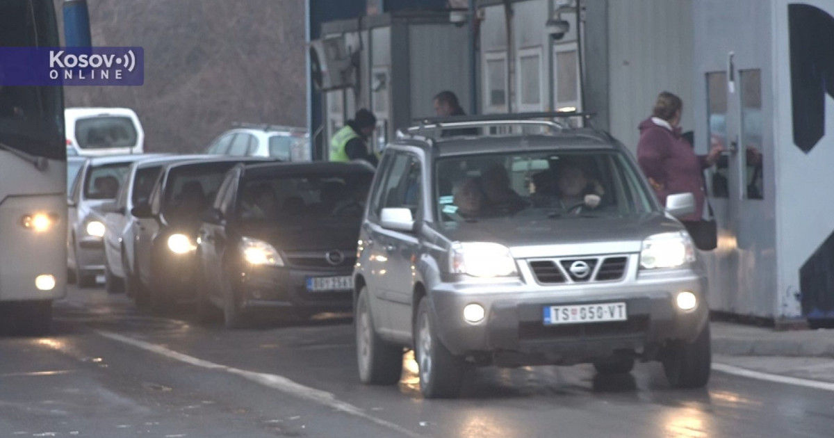 Starting today, cars with Serbian license plates can enter Kosovo