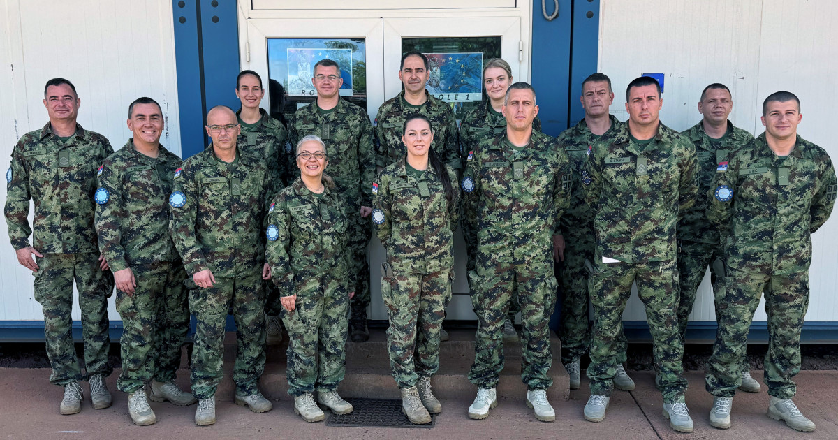 Novi tim Vojske Srbije u misiji EU u Centralnoafričkoj Republici ...