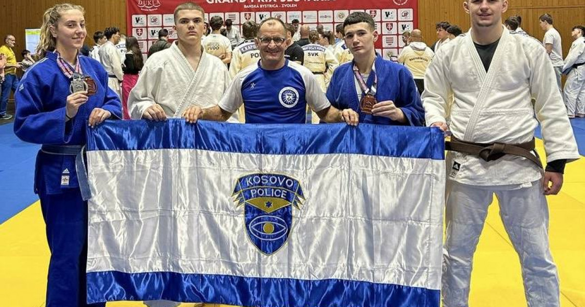 Džudo tim Kosovske policije na turniru u Slovačkoj osvojio tri medalje ...