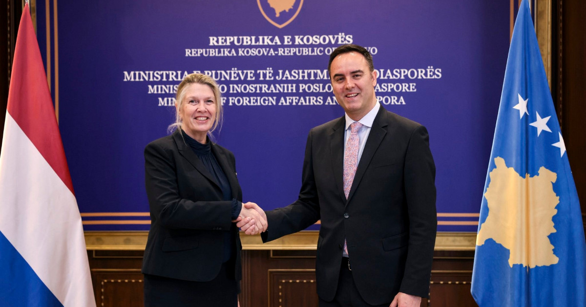 Konjufca sa Boven: Kosovo posvećeno jačanju partnerstva sa Holandijom