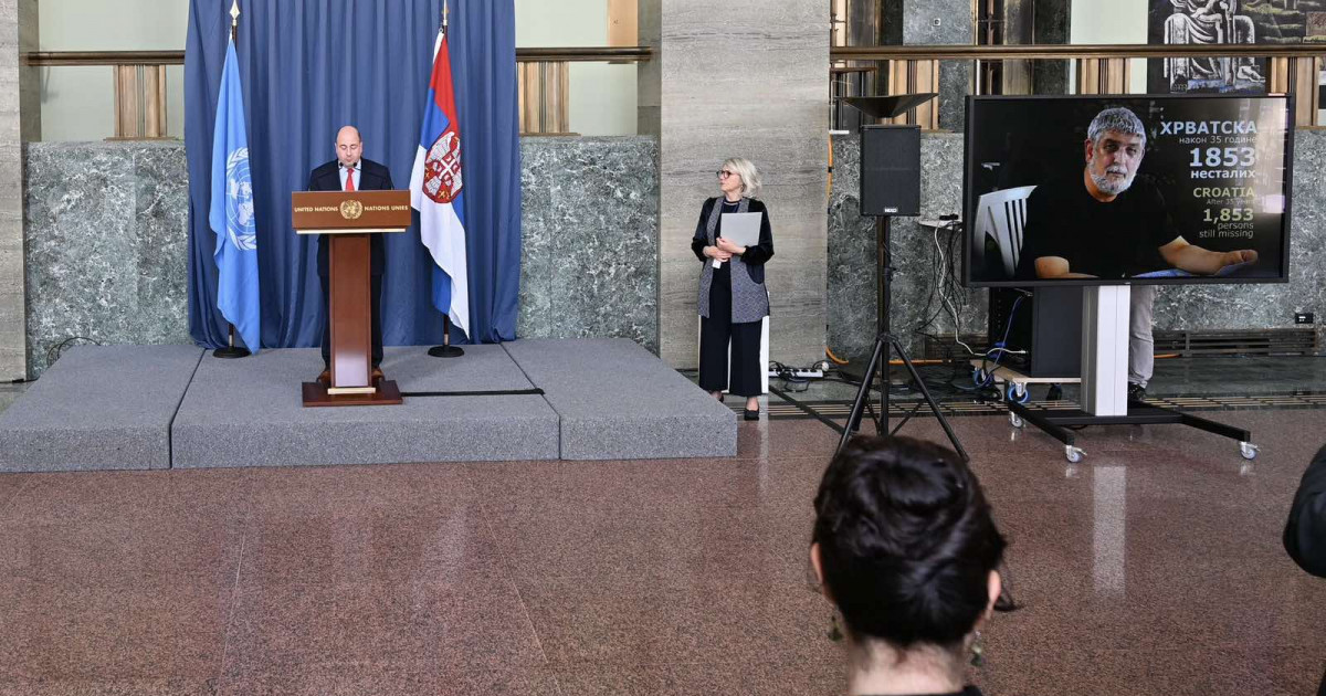 Kozarev otvorio izložbu o nestalim licima „Sećanja“ u zgradi UN u Ženevi