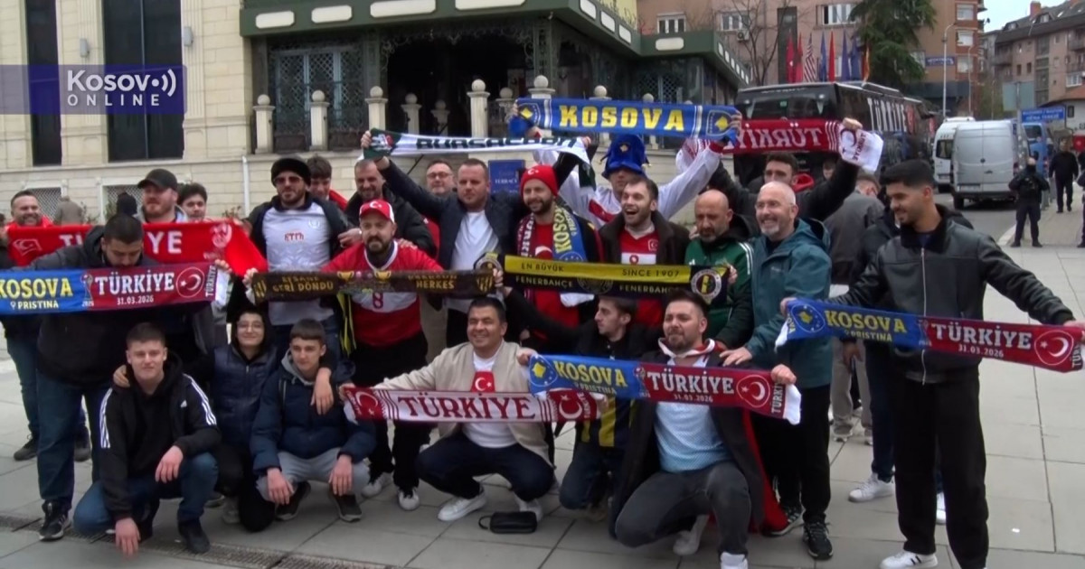 Fudbalska euforija u Prištini: Navijači Kosova i Turske veruju u pobedu i plasman svog tima na Mundijal