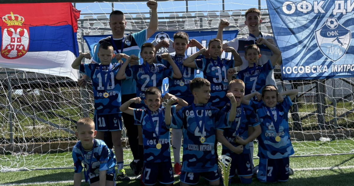 Poletarci OFK Dif iz Severne Mitrovice odbranili šampionsku titulu u Paraliji