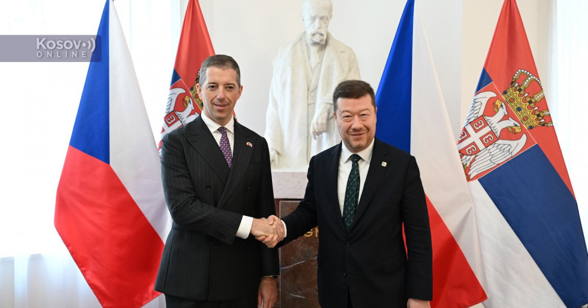 Djuric and Okamura discuss dialogue and the situation of Serbs in Kosovo