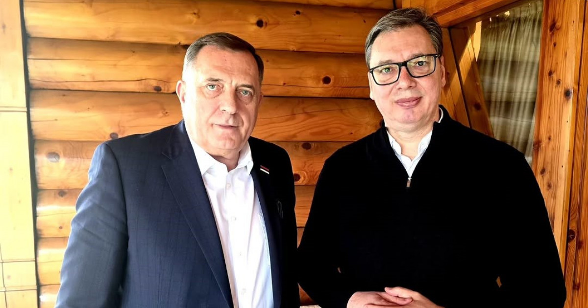 Vučić: Sa Dodikom o pokušaju narušavanja stabilnosti kroz vojni savez Zagreba, Prištine i Tirane