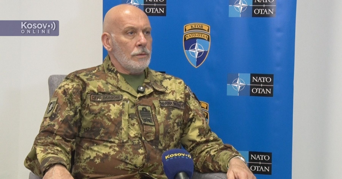 Admirali Dragone: Stabiliteti i Ballkanit Perëndimor është i rëndësishëm për NATO-n, nuk ka asnjë tregues për një reduktim të trupave në Kosovë