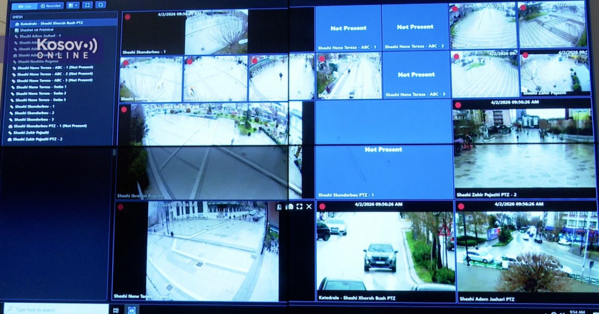 (Video) Kosovska policija: Kamere na ulicama u službi bezbednosti građana i Kosova