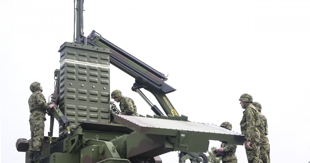 Pripadnici Vojske Srbije na obuci na sistemima za zaštitu od dejstva iz vazdušnog prostora