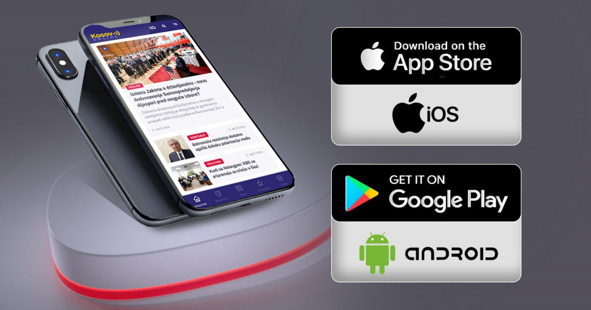 Aplikacija portala Kosovo onlajn dostupna na platformama Android, iOS ...