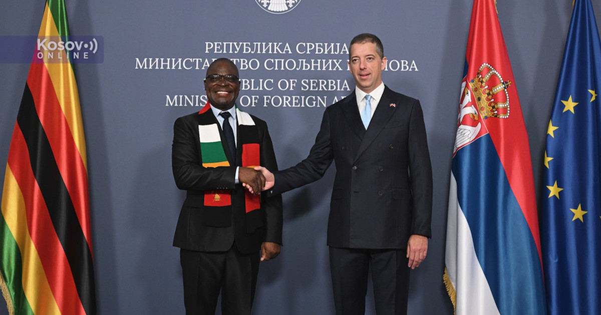 Đurić sa Murvirom: Zahvalni smo Zimbabveu na principijelnom stavu o teritorijalnom integritetu Srbije