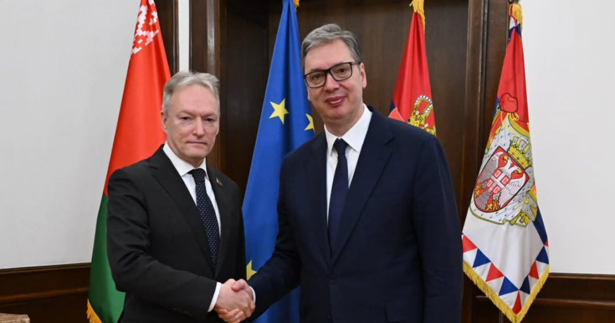 Vučić zahvalio Malinovskom na principijelnoj podršci Belorusije teritorijalnom integritetu Srbije