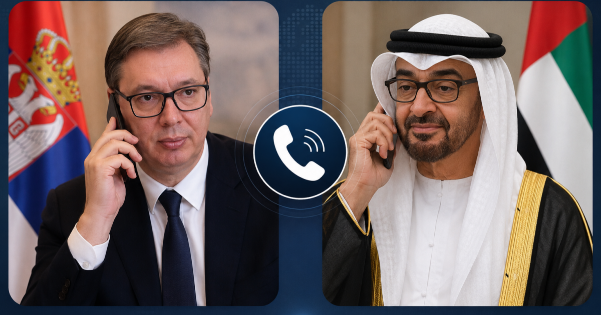 Vucic speaks with Bin Zayed: Full support for our friends in the UAE