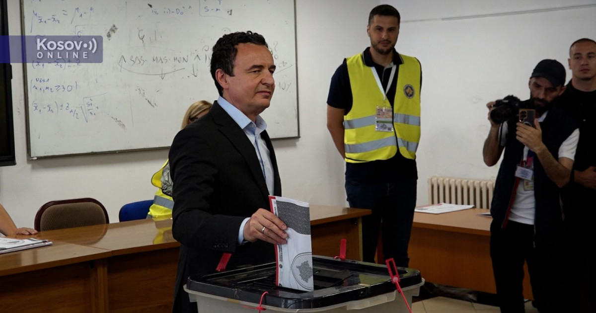 Kurti pozvao birače: Izađite i glasajte, ne ostavljajte to z