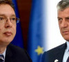 Aleksandar Vučić i Hašim Tači