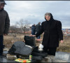 Đokovići pored porušenog spomenika ćerki Jasmini