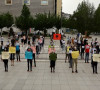 Protest umetnika u Prištini