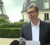 Aleksandar Vučić u Parizu