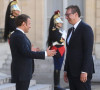 Aleksandar Vučić i Emanuel Makron 