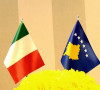 Italija - Kosovo - ilustracija