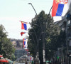 Severna Mitrovica okićena zastavama Srbije