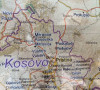 Kosovo-karta