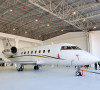 Avion i novi hangar Bedžeta Pacolija