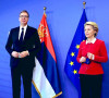 Aleksandar Vučić i Ursula fon der Lajen 