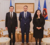 Kurti i Osmani sa Petritom Ajetijem, novim direktorom KIA