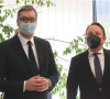  Aleksandar Vučić i Oliver Varhejiji