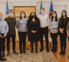 Vjosa Osmani sa studentima medicine