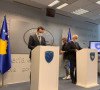 Kurti i Svečlja na konferenciji za medije