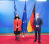Vjosa Osmani i Heiko Mas