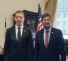 Ambasador Marko Đurić sa kongresmenom Bredom Šnajderom