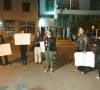 Protest ispred ambasade Srbije u Tirani