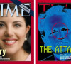 Naslovne strane magazina "Tajm" od 15. marta 1999. i 2. aprila 1999.