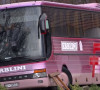 Izrešetani autobus u Glođanu