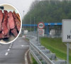 Granica Hrvatske i suvo meso