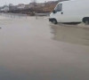 Voda na putu u mestu Poluža nadomak Srbice
