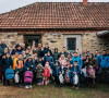 Arno Gujon sa decom u selima u okolini  Novog Pazara