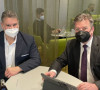 Gabrijel Eskobar i Miroslav Lajčak