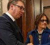 Aleksandar Vučić i Džoni Dep