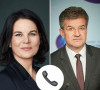 Analena Berbok i Miroslav Lajčak