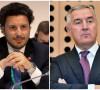 Dritan Abazović i Milo Đukanović