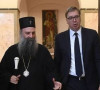 Patrijarh Porfirije i Vučić