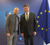 Manuel Zaracin i Miroslav Lajčak