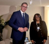 Aleksandar Vučić i Rita Džo Luis